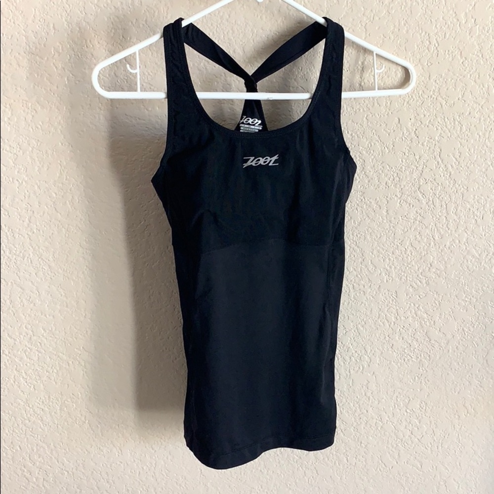 Black Zoot women’s triathlon top